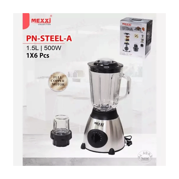 مخلوط کن برقی دوکاره مکسی مدل PN-STEEL-A